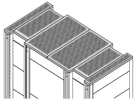 Perferated Top on Vertical Lift